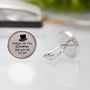 Personalised Father Of The Groom Cufflinks And Gift Box, thumbnail 2 of 4