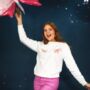 Bow Boobs Christmas Jumper Sweatshirt, thumbnail 1 of 3