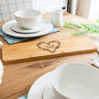 Personalised Bamboo Serving Board Wedding Gift, thumbnail 4 of 5