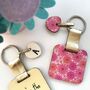 Personalised November Birth Flower Keyring, thumbnail 3 of 3