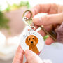 Personalised Dog Mum Keyring Gift Mother's Day, thumbnail 10 of 10