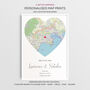 Personalised Relationship Milestones Map Print Classic Worldwide Edition, thumbnail 2 of 12