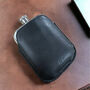 Steel Hip Flask With Personalised Leather Sleeve, thumbnail 7 of 12