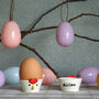 Personalised Egg Cup Hen, thumbnail 1 of 2