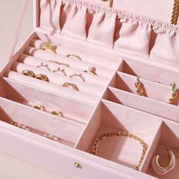 Large Pink Jewellery Box, 2 of 5