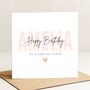 Personalised Birthday Card For Niece, thumbnail 2 of 7