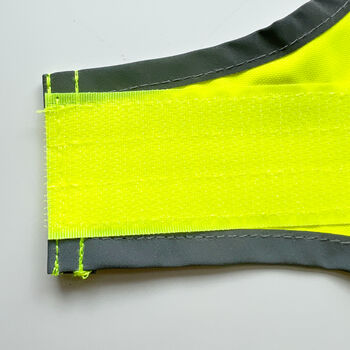 Personalised Reflective Dog Safety Coat With Your Own Message, 6 of 9