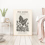 Picasso Butterfly Print, thumbnail 3 of 4