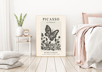 Picasso Butterfly Print, 3 of 4