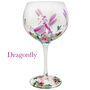 Hand Painted Gin Glass, thumbnail 9 of 11