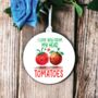 Funny Valentine's Day Tomatoes Pun Decoration, thumbnail 1 of 2