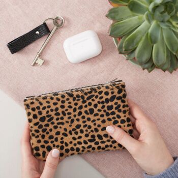 Leopard Print Coin Purse, 2 of 6