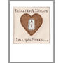 Personalised 8th Or 19th Bronze Anniversary Card, thumbnail 6 of 9
