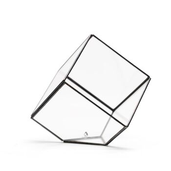 Geometric Glass Container For Terrarium | H: 23 Cm, 3 of 5