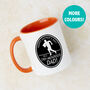 To A Trymendous Dad Fun Rugby Father's Day Mug, thumbnail 1 of 8