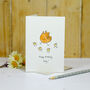 Personalised 'Hen And Chicks' Handmade Card, thumbnail 2 of 4