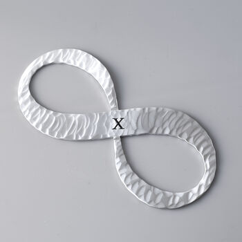 10th Anniversary Gift Aluminum Infinity Sculpture, 7 of 11