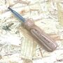 Personalised Wooden Handled Screw Driver, thumbnail 3 of 5