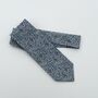 Liberty Of London Necktie Handmade In Shades Of Blue, thumbnail 6 of 11