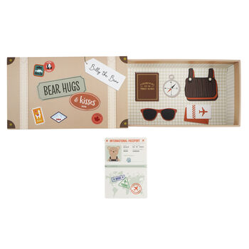 Wild Wanderers 'Billy The Bear' Matchbox Toy | Gift Boxed | Baby Shower, 6 of 6