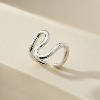 Squiggle Open Ring, 5 of 8