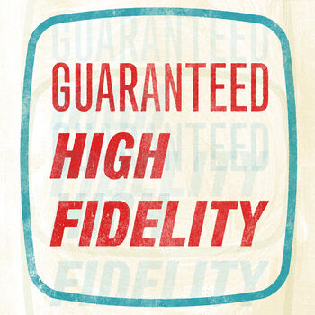 Guaranteed High Fidelity Record Poster Print, 2 of 3
