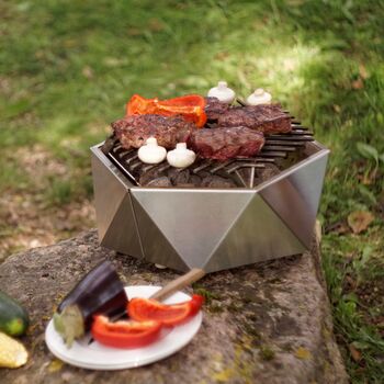 Portable Stainless Steel Barbecue, 3 of 6