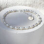 Personalised Freshwater Pearl Necklace And Bracelet Set, thumbnail 7 of 10