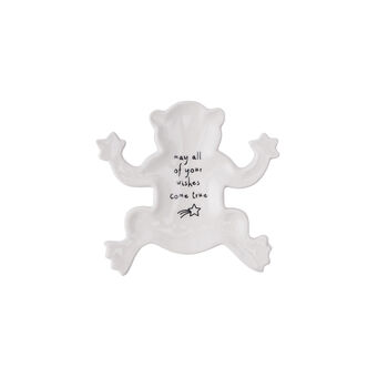 Ceramic Frog Shaped Ring Trinket Dish And Gift Box, 3 of 3