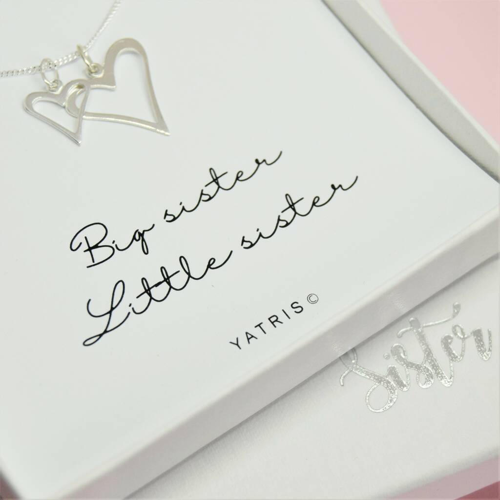 Big Sister Little Sister Necklace, 1 of 3