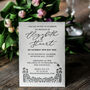 Garden Wedding Invitation Stamp, thumbnail 1 of 10