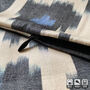 Ikat Cushion Cover With Leopard Pattern, thumbnail 2 of 7