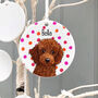 Ceramic Dog Personalised Decoration, thumbnail 3 of 12