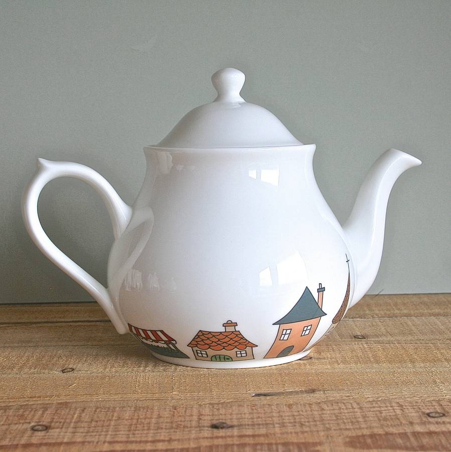 personalised family teapot by sparkle ceramics | notonthehighstreet.com