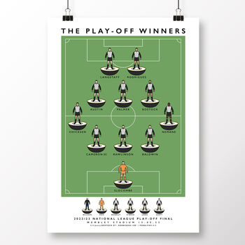 Notts County The Play Off Winners 2023 Poster, 2 of 7
