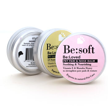 Hand Crafted Gift Set Three Pet Paw And Nose Balms, 2 of 10
