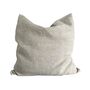 100% Natural Linen Cushion Cover, 60 X 60, thumbnail 2 of 4