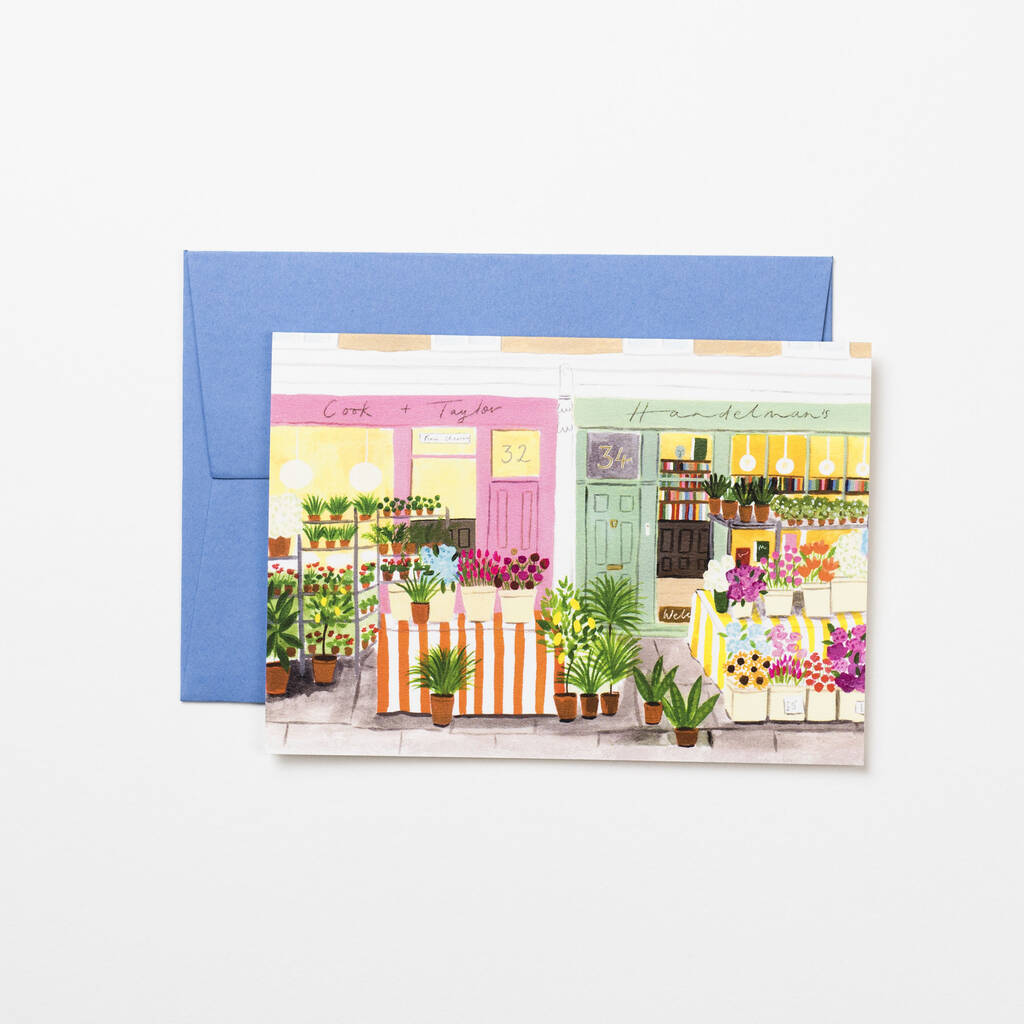 Flower Market Card By Peggy & Kate | notonthehighstreet.com