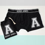 Personalised Alphabet Letter Initial Boxer Briefs, thumbnail 1 of 5