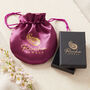 Purple Amethyst Statement Gold And Silver Stud Drop Earrings, thumbnail 9 of 9