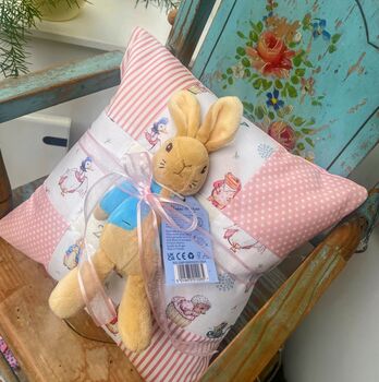 Peter Rabbit Birthday Cushion, 9 of 10