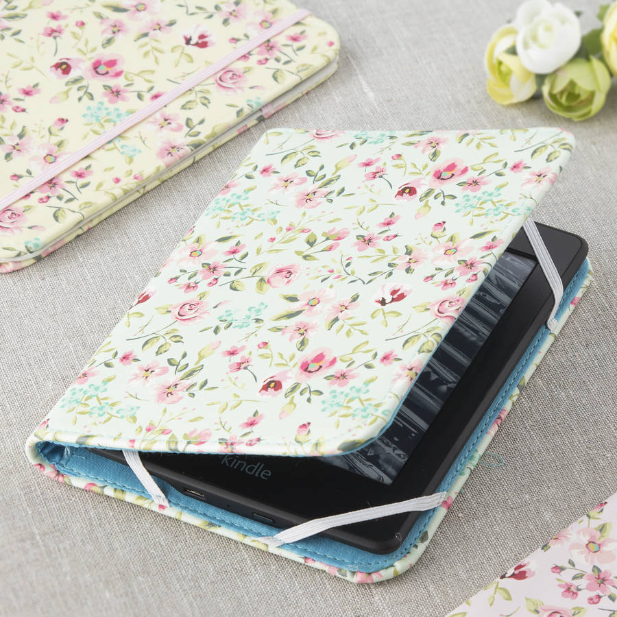 floral kindle case by the contemporary home