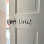 Personalised Name Door Sticker, thumbnail 6 of 7