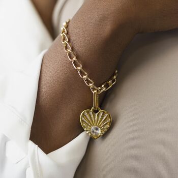 Catena Bracelet 12ct Gold Plated, 4 of 5
