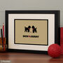 Personalised Poodle Print For One Or Two Dogs, thumbnail 10 of 12