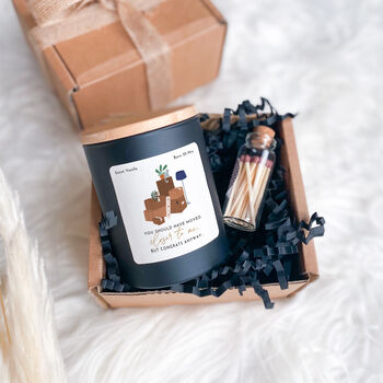 Funny New Home Candle Gift For Friend, 6 of 8