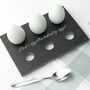 Personalised Slate Egg Holder, thumbnail 1 of 9