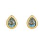 Turquoise Stud Earring, thumbnail 2 of 4