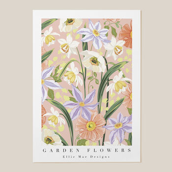 Garden Florals Art Print, 5 of 8
