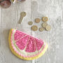 Slice Of Pink Grapefruit Coin Purse, thumbnail 1 of 4